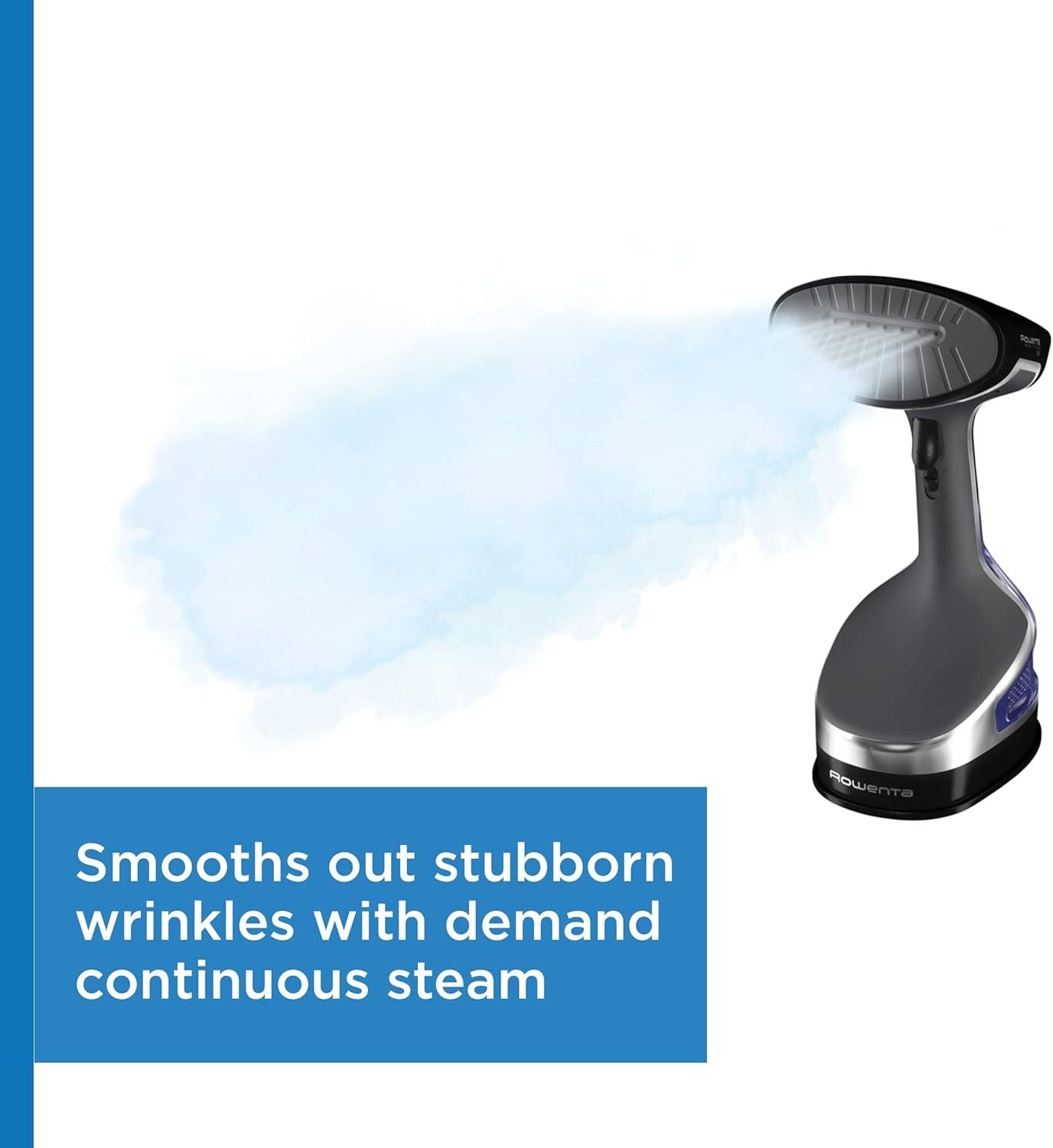image:imageRowenta Hand Steamer for Clothes XCel Handheld Steamer 25Second HeatUp Powerful Steam Long Cord 1875W Clothes Steamer Travel Must Have DR82201875 Watts