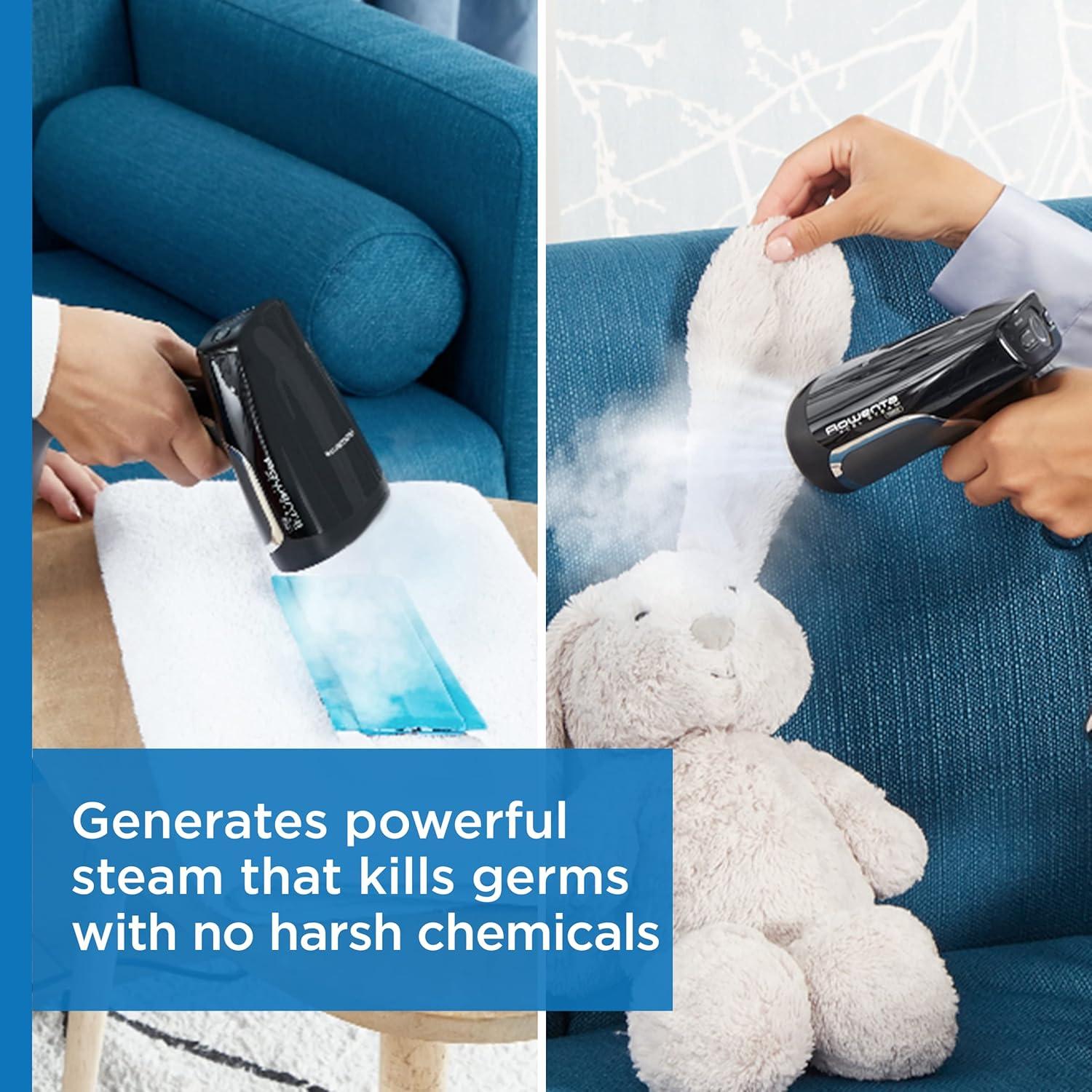 image:imageRowenta Hand Steamer for Clothes XCel Handheld Steamer 25Second HeatUp Powerful Steam Long Cord 1875W Clothes Steamer Travel Must Have DR82201875 Watts