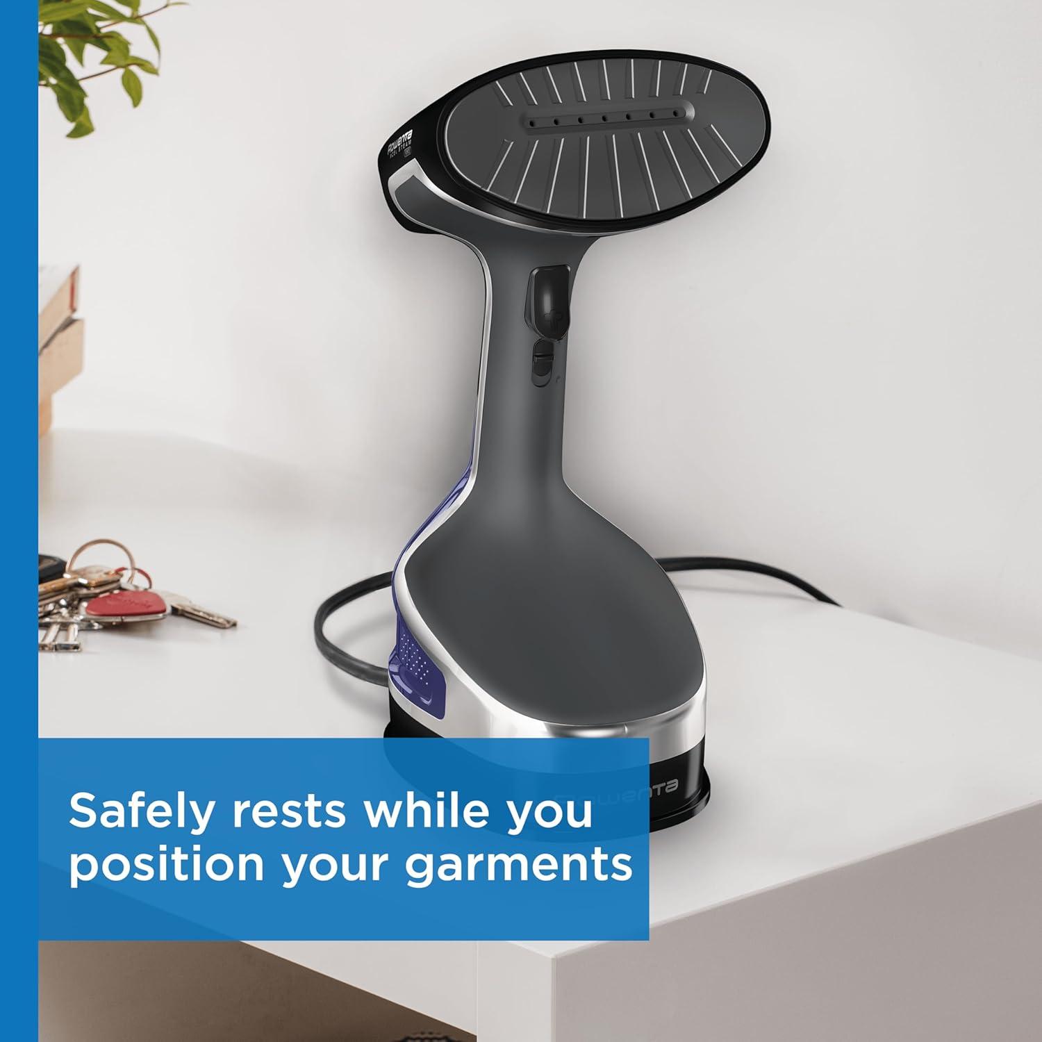 image:imageRowenta Hand Steamer for Clothes XCel Handheld Steamer 25Second HeatUp Powerful Steam Long Cord 1875W Clothes Steamer Travel Must Have DR82201875 Watts