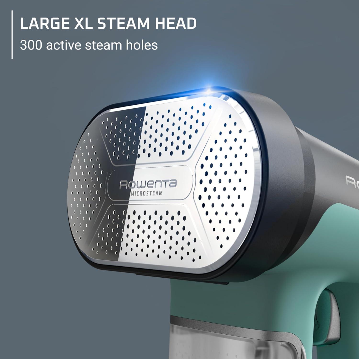 image:imageRowenta Handheld Steamer for Clothes Pure Force 2in1 Steamer amp Iron 1875W VerticalHorizonal Steaming amp Ironing Lightweight Autooff XL power 1875 Watts DR88222in1 Iron Steam