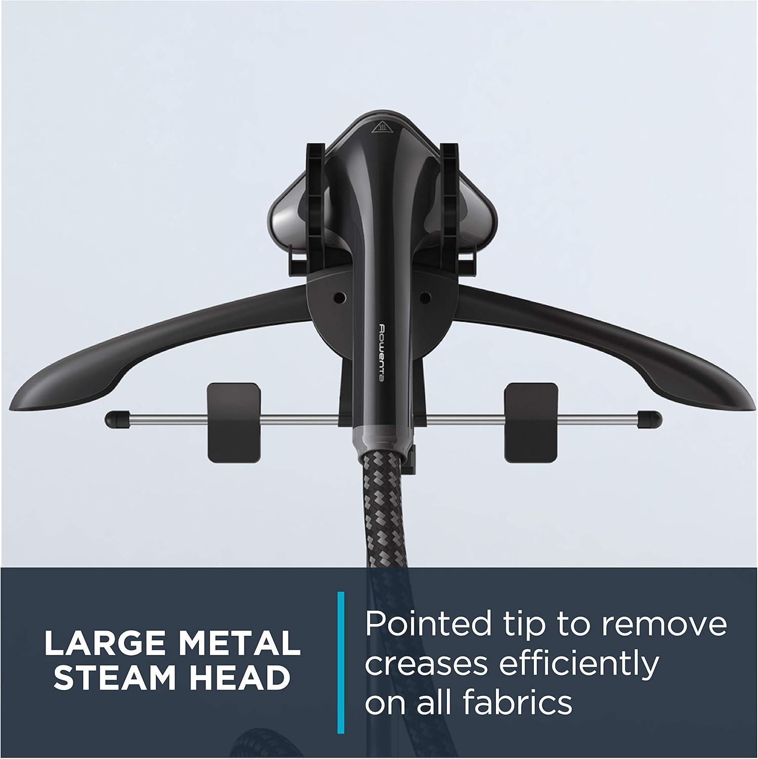image:imageRowenta Steamer for Clothes Pro Style Full Size Steamer with 45 second heatup amp Removable 50 oz Water Tank 1500 Watts Included Clips to Hang Clothes Ironing Black Clothes Steamer IS2461XL Water Tank