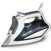 image:imageRowenta Iron Focus Excellence Stainless Steel Soleplate Steam Iron for Clothes Retractable Cord 400 Microsteam Holes Powerful steam LED Display 1750 W Ironing Clothes Cordreel Red DW5433Powerful Steam Boost