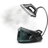 image:imageRowenta Iron Steamer for Clothes Master Steam Station Professional Steam Iron for Clothes with Stainless Steel Soleplate 57 Oz 400 Microsteam Holes BuiltIn Pump 1750 Watts BlackGreen VR8338XL Steam Sessions