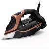 image:imageRowenta Iron Steamer for Clothes Master Steam Station Professional Steam Iron for Clothes with Stainless Steel Soleplate 57 Oz 400 Microsteam Holes BuiltIn Pump 1750 Watts BlackGreen VR8338Ultimate Steam Power  Perfect Results
