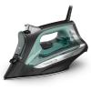 image:imageRowenta Iron Steamer for Clothes Stainless Steel Soleplate Steam Iron 300 Microsteam Holes 1725 Watts Vertical Steaming Powerful Steam Lightweight Autooff Green DW2364