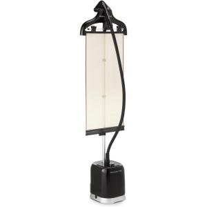 Rowenta IXEO Steamer for Clothes with Ironing Board 65 Inches 45 Second Heatup, 1 Liter Capacity 1500 Watts Ironing, Portable, Fabric Steamer, Garment Steamer, Adjustable QR1410,Black(Compact Full Size Steamer)
