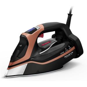 Rowenta Steam Force Pro Stainless Steel Soleplate Iron for Clothes, 400 Microsteam Holes, Professional Results, 1850 Watts, Auto-off, Copper, DW9540(1850-Watts)