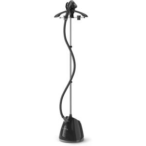 Rowenta, Steamer for Clothes, Pro Style Full Size Steamer with 45 second heat-up & Removable 50 oz Water Tank, 1500 Watts, Included Clips to Hang Clothes, Ironing, Black Clothes Steamer, IS2461(XL Water Tank)