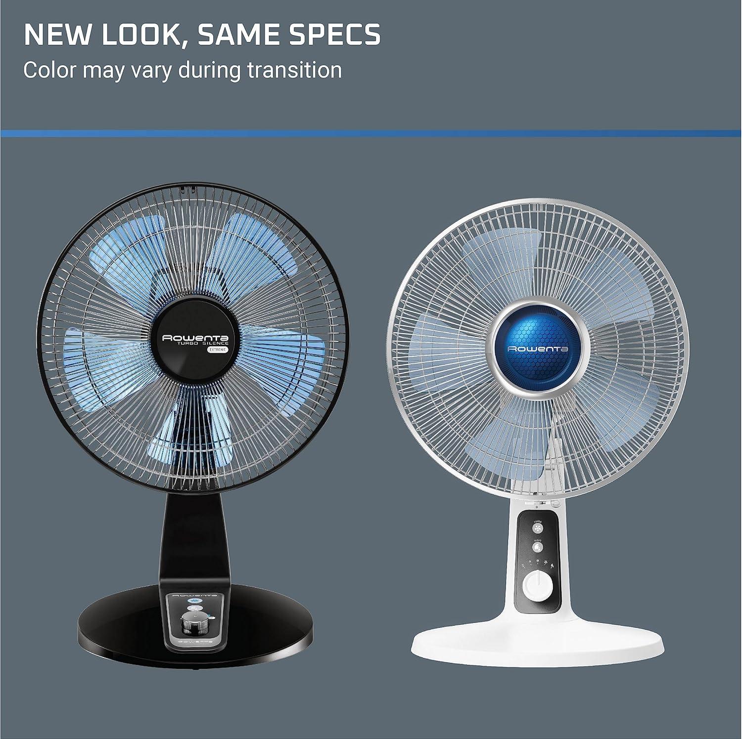 image:imageRowenta Pedestal Fan Turbo Silence Standing Floor Fan with Remote 53 Inches Ultra Quiet Fan for Bedroom Oscillating Portable 5 Speeds Refresh Up to 23Feet VU5870 White Indoor VU5870Table