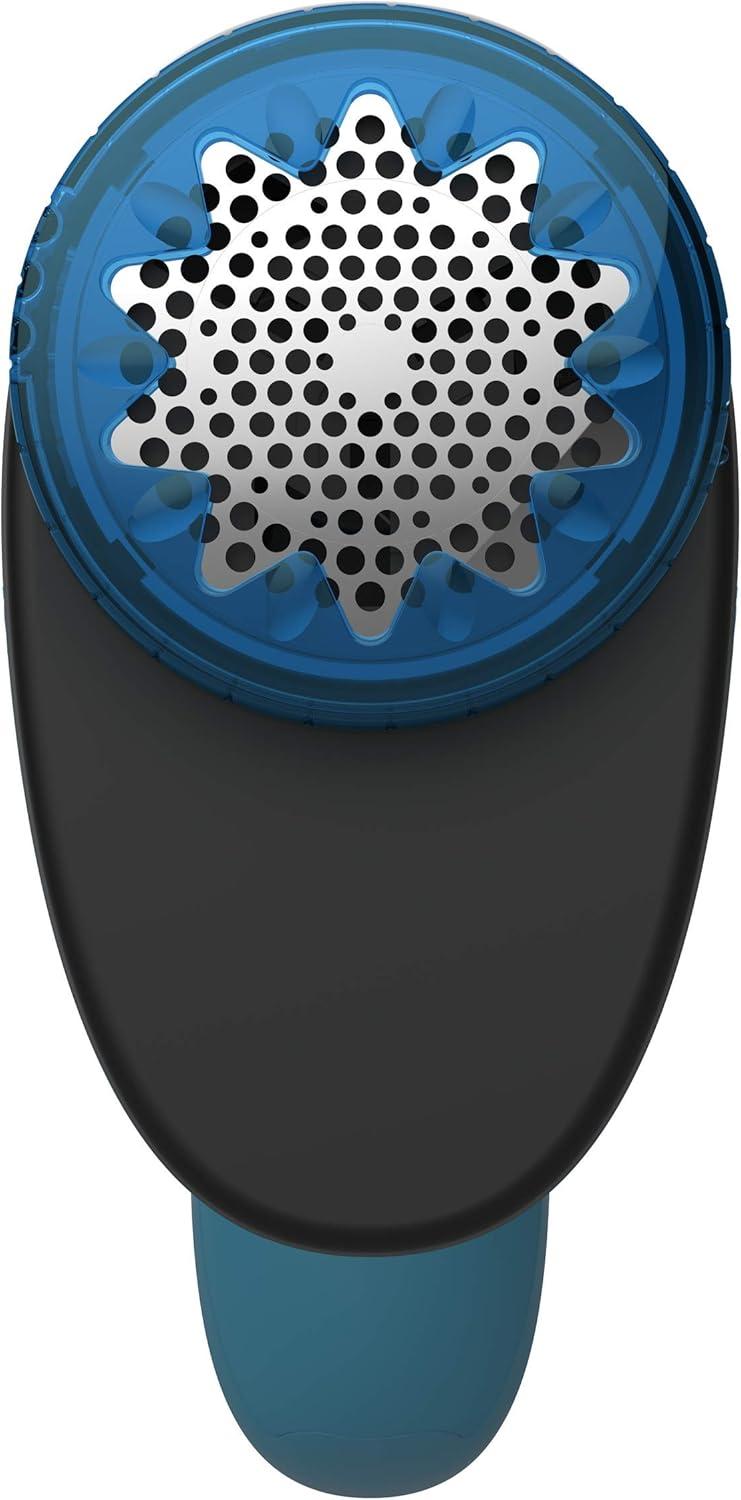 image:imageRowenta Portable Lint Remover and Fabric Shaver with Adjustable Shave Height Fabric Defuzzer RedBlue