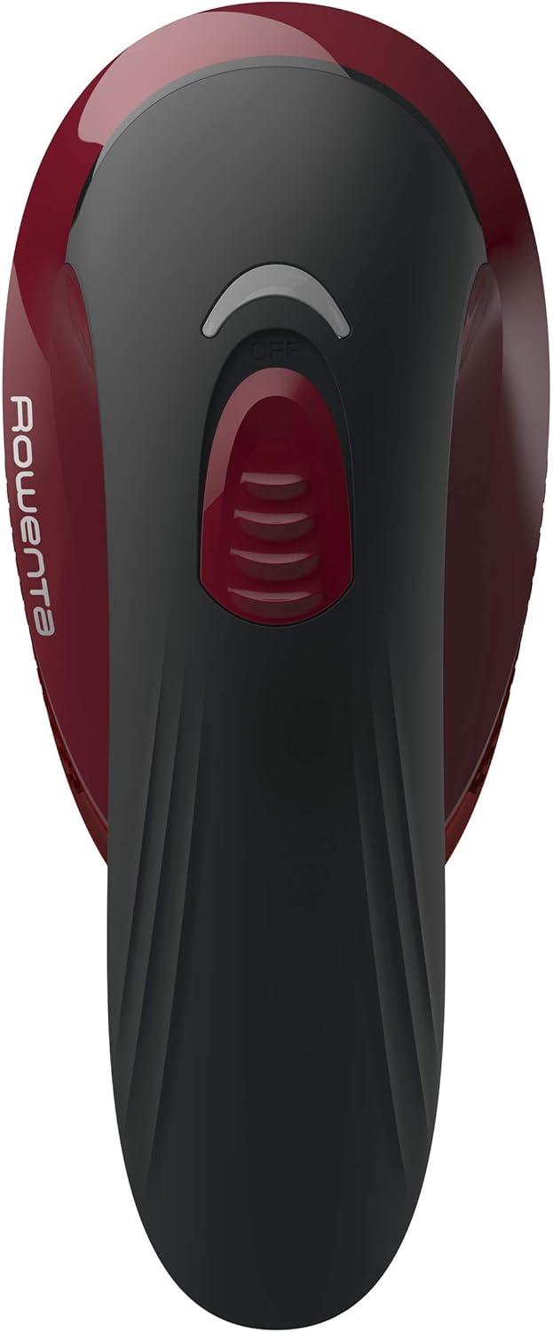 image:imageRowenta Portable Lint Remover and Fabric Shaver with Adjustable Shave Height Fabric Defuzzer RedRed