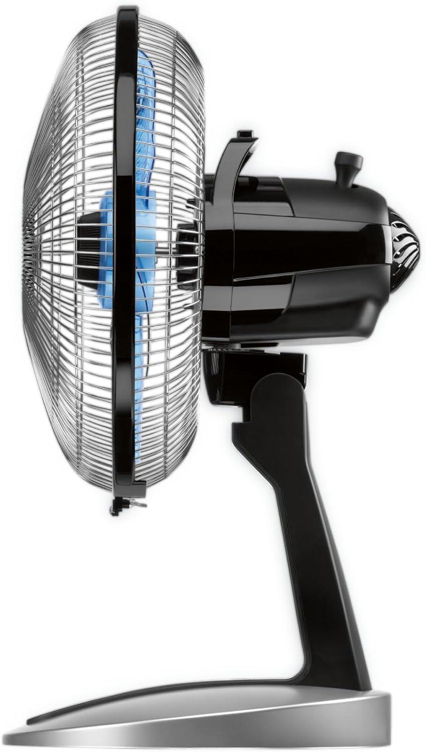 image:imageRowenta Tower Fan Fresh 180 Oscillating Fan Quiet Floor Fan for Bedroom 3 Speeds Powerful Cooling 40 Inch Standing Fan Black Indoor VU6661SilverBlack
