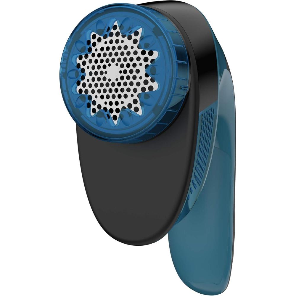 image:imageRowenta Portable Lint Remover and Fabric Shaver with Adjustable Shave Height Fabric Defuzzer RedBlue