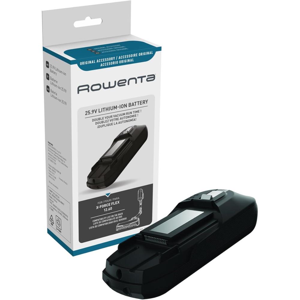 image:imageRowenta XForceReplacement Battery for XForce 1260 Compatible with XForce Flex 1260 Cordless Stick Vacuum Cleaner ZR0097Compatible with XForce 1260