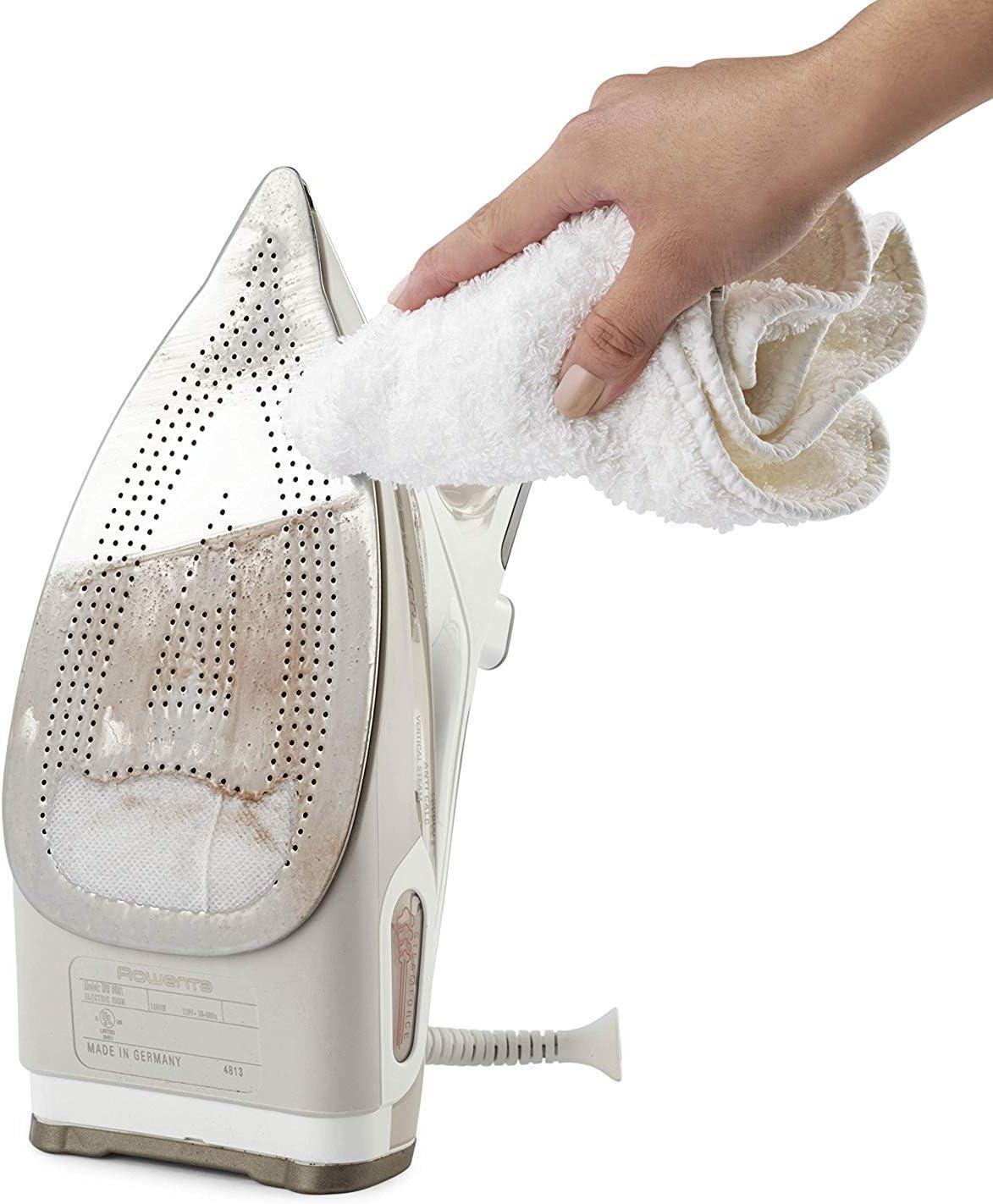 image:imageRowenta Hot Iron Soleplate Cleaning Kit ZD100 tube of cleaner polishing cloth amp cleaning cloth