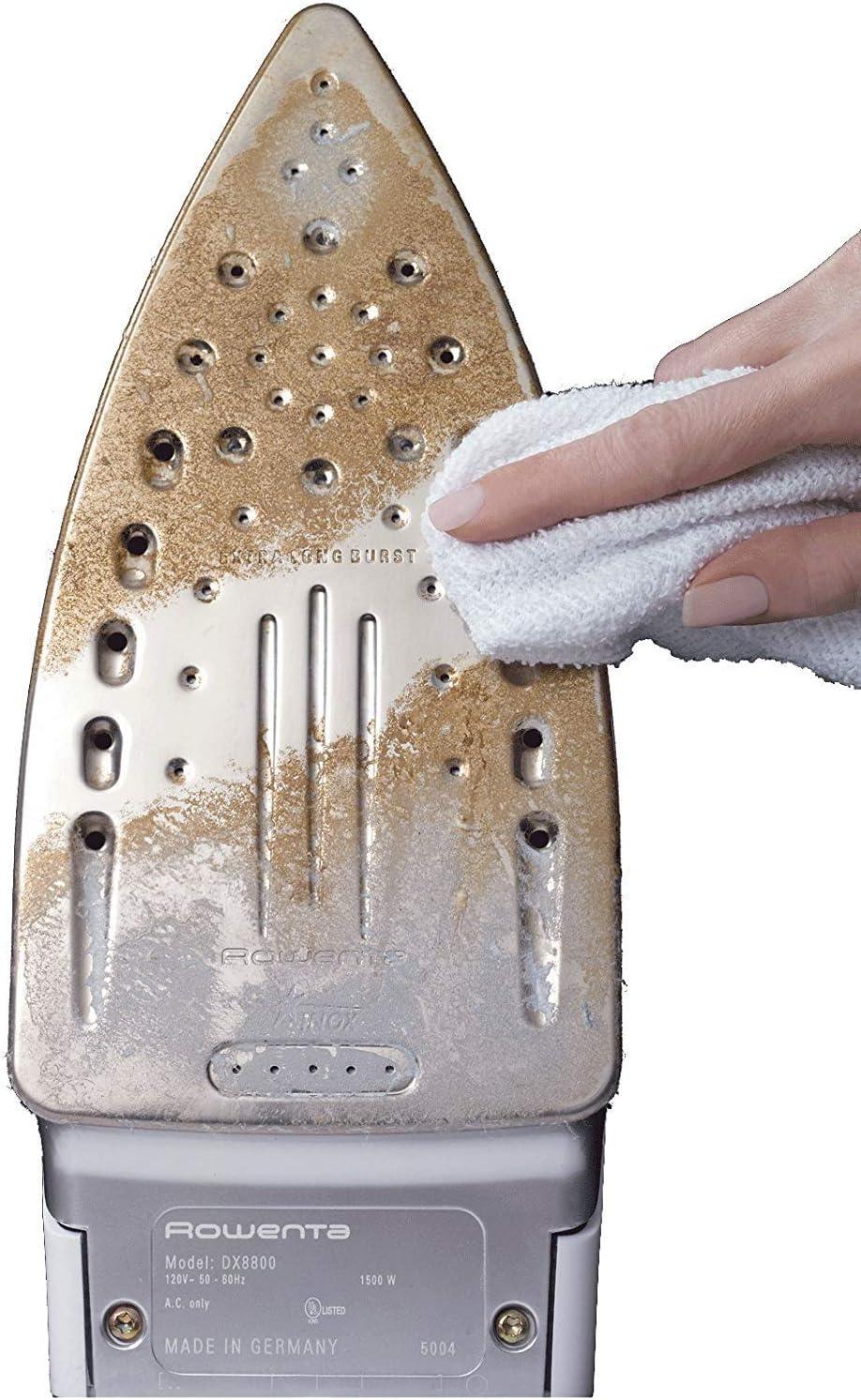 image:imageRowenta Hot Iron Soleplate Cleaning Kit ZD100 tube of cleaner polishing cloth amp cleaning cloth