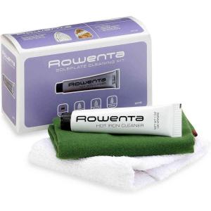 Rowenta Hot Iron Soleplate Cleaning Kit ZD100 (tube of cleaner, polishing cloth & cleaning cloth)